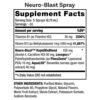 Supplement-Facts-Neuro-Blast-Oral-Spray