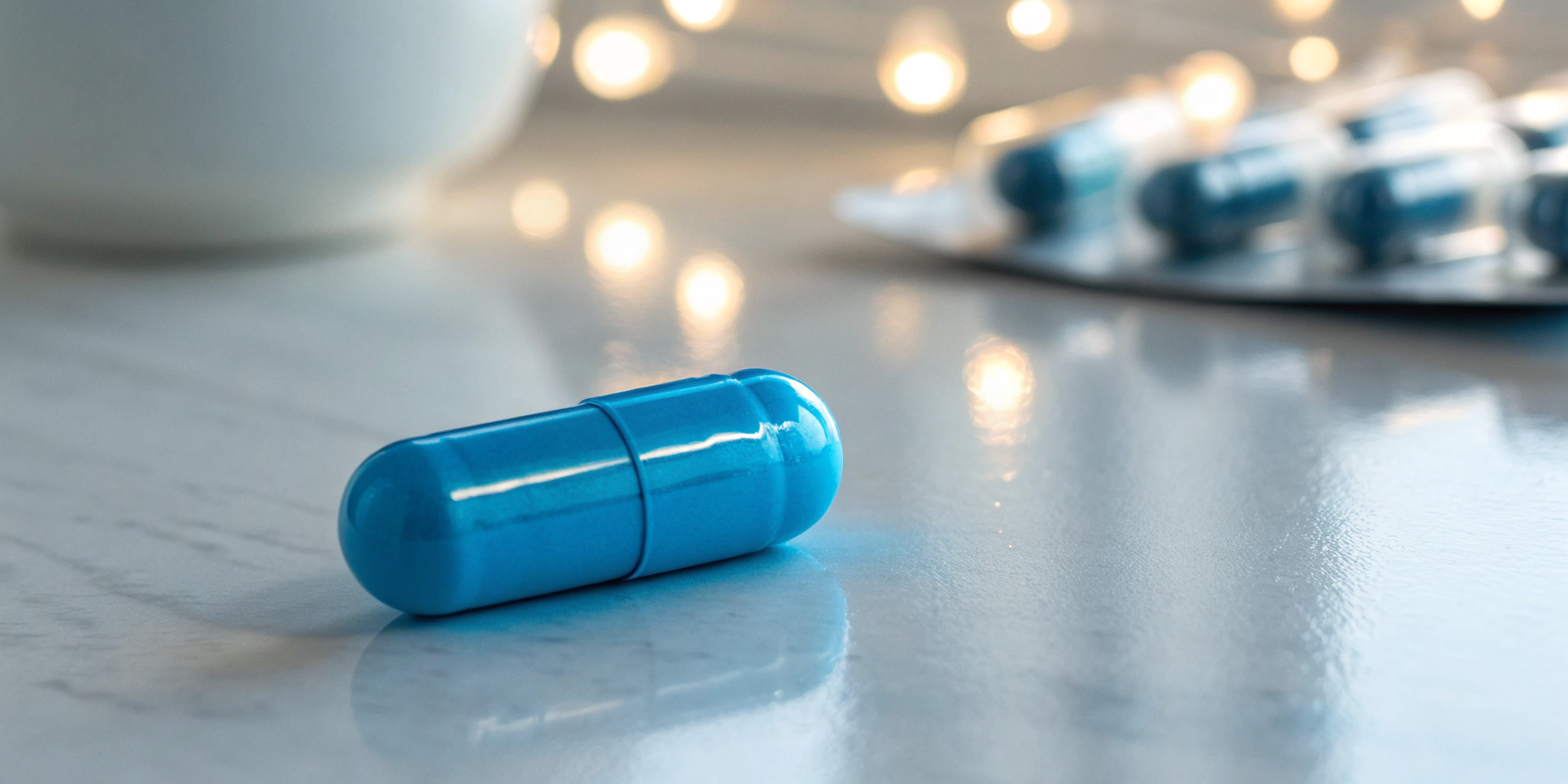 A vitamin B12 capsule and the correct dosage for nerve damage repair.