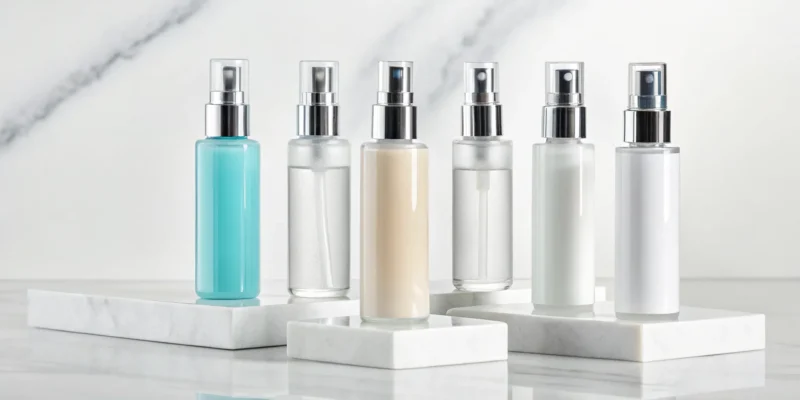 A collection of nerve support spray bottles available to buy online for nerve relief.