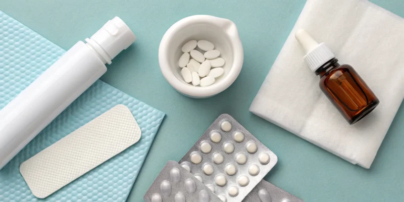 Over the counter peripheral neuropathy treatments like pills, topical creams, and patches.