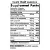 Supplement Facts Neuro-Blast Capsules